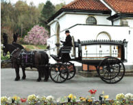 Horse drawn hearse